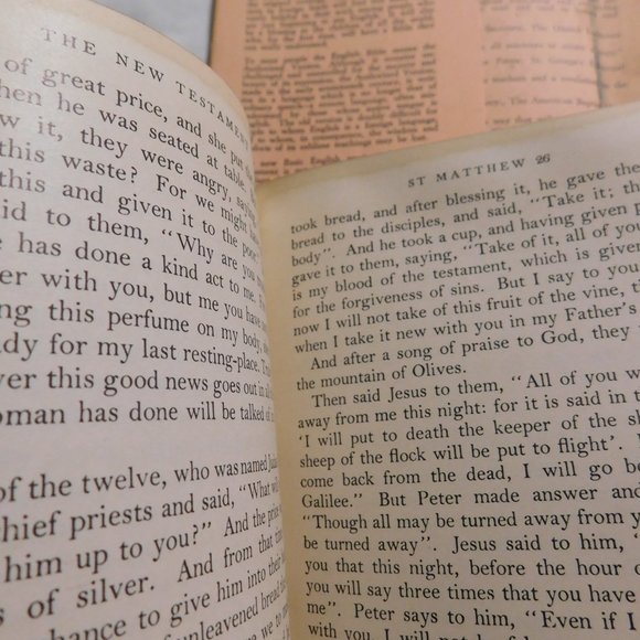 The New Testament in Basic English Hardcover Book Published by E. P. Dutton 1941 - Picture 9 of 9